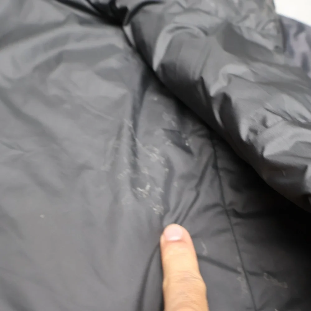 North Face Jacket Mens XL Black Clement Triclimate Full Zip Quilted 3in1 Liner